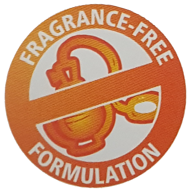 fragrance free sticker