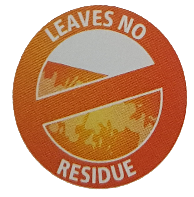 residue sticker